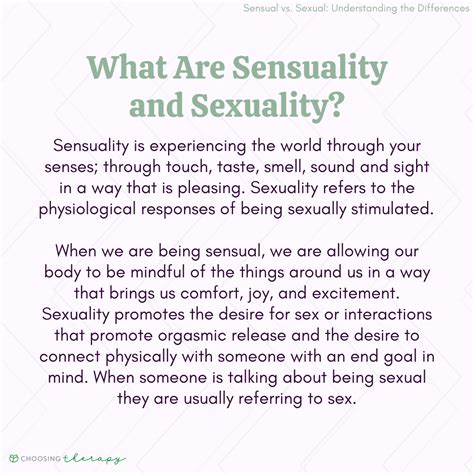 what is a sensual person.